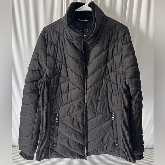 Nautica Black Water-Resistant Jacket - Picture 1 of 5